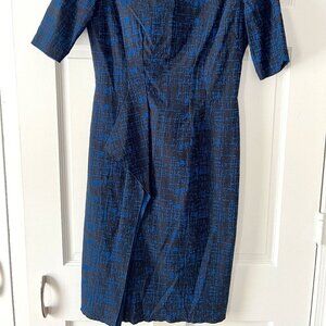 Anne Klein Midi Dress Flutter Detail Size 10